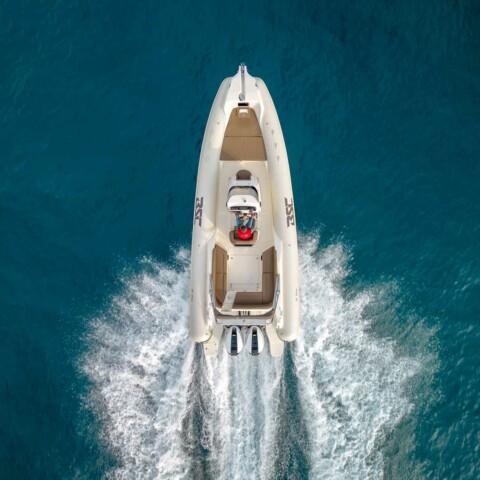 BSC85 + HONDA MARINE BF350 SPORTY WHITE